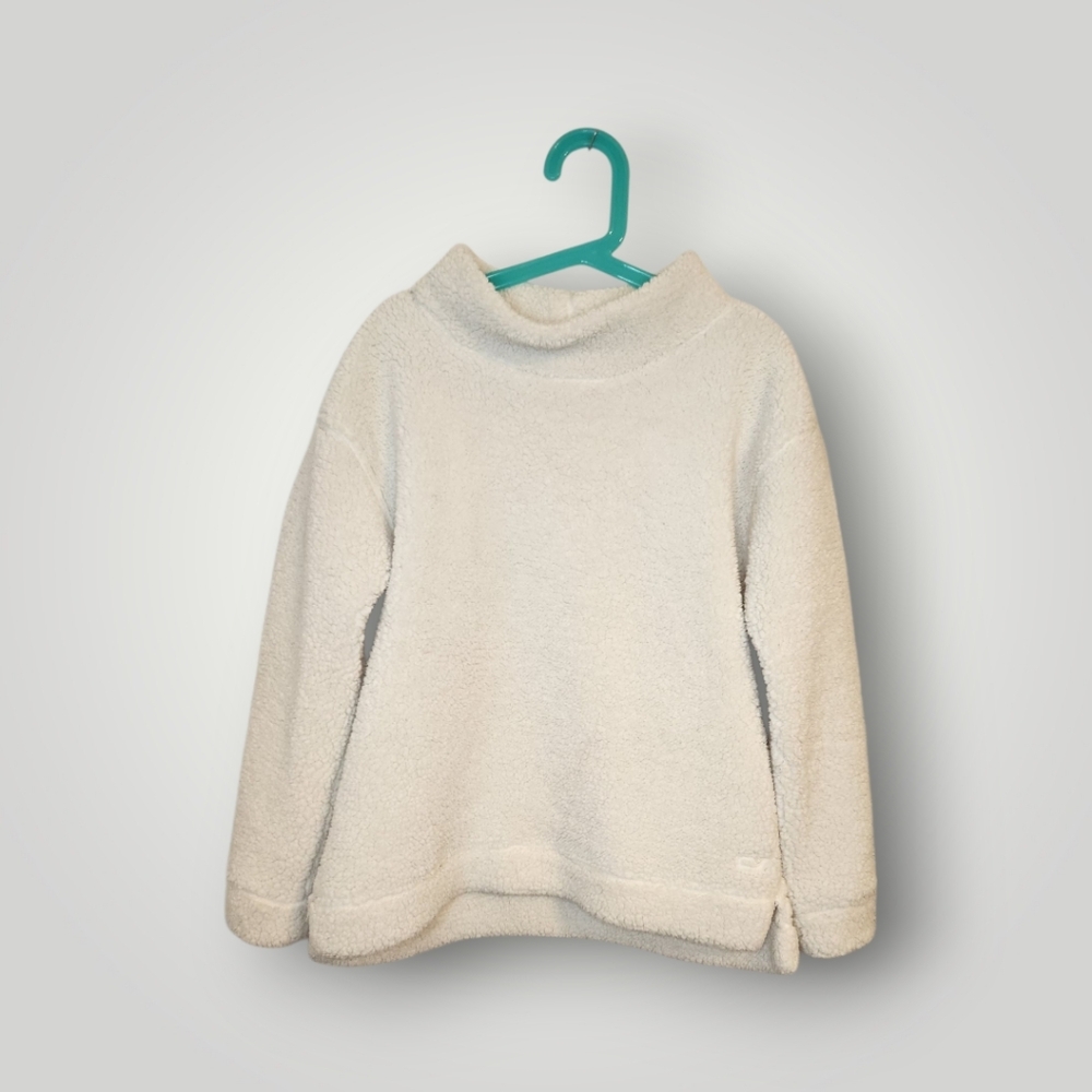 Vineyard Vines nirvana youth sherpa sweater pullover size M 10 12